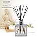 LOVSPA Reed Diffuser Set, White Tea Scented Oil Diffuser with Sticks, Home Fragrance Accessories for Bathroom Shelf Decor, Aroma Diffusers for Home or Office Desk, USA Made