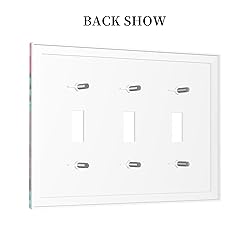 Wpshijia Light Switch Cover Tropical Banana Leaves