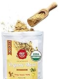 Maca Powder - Gelatinized USDA Certified Organic 15.9oz, Vegan Maca Root From Peru by Eco Heed