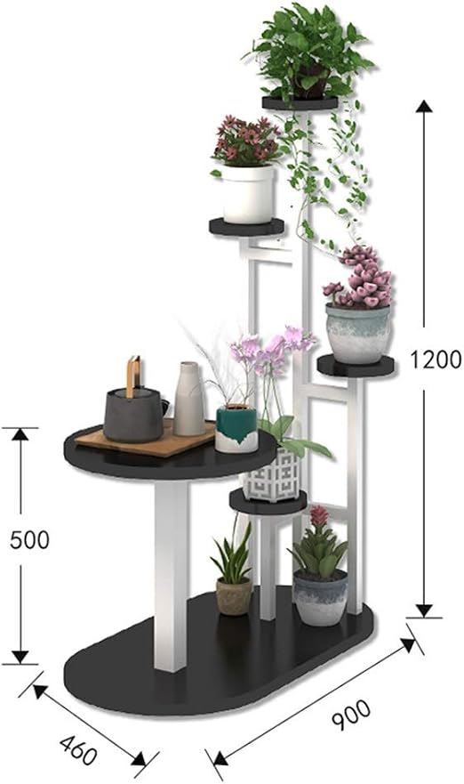 Soportes para plantas Jardinería Inicio Piso Flower Stand Multi ...