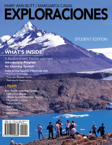 Student Activities Manual Answer Key, Lab Audioscript, Videoscript for Blitt/Casas ...