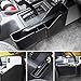CheroCar TJ Gear Storage Box Console Side Pockets Organizer Tray for Jeep Wrangler 1997-2006 TJ, Interior Accessories, Black, 1Pack