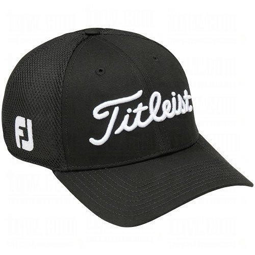 Titleist Structured Sports Mesh Caps Medium/Large Black