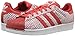 adidas Originals Men's Superstar Snake Pack Fashion Sneaker, Red/Red/White, 11 M US