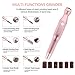 Electric Nail Drill for Acrylic Nails - Dr.HeiZ 14 in 1 Compact Portable Professional Nail File Kit for Acrylic Manicure Pedicure Polishing Shape Tools Design for Home