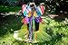 Enchantly Fairy Costume - Fairy Wings for Girls - Butterfly Costume for Girls - Colorful Rainbow Wings, Tutu, Wand and Halo