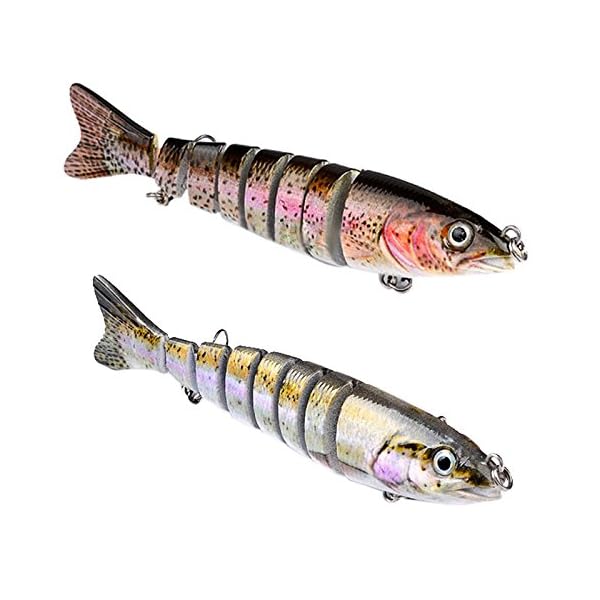 Ioffersuper-6-Multi-jointed-8-segement-Pike-Fishing-Lure-Swimbait-Crankbait-Hard-Bait-B