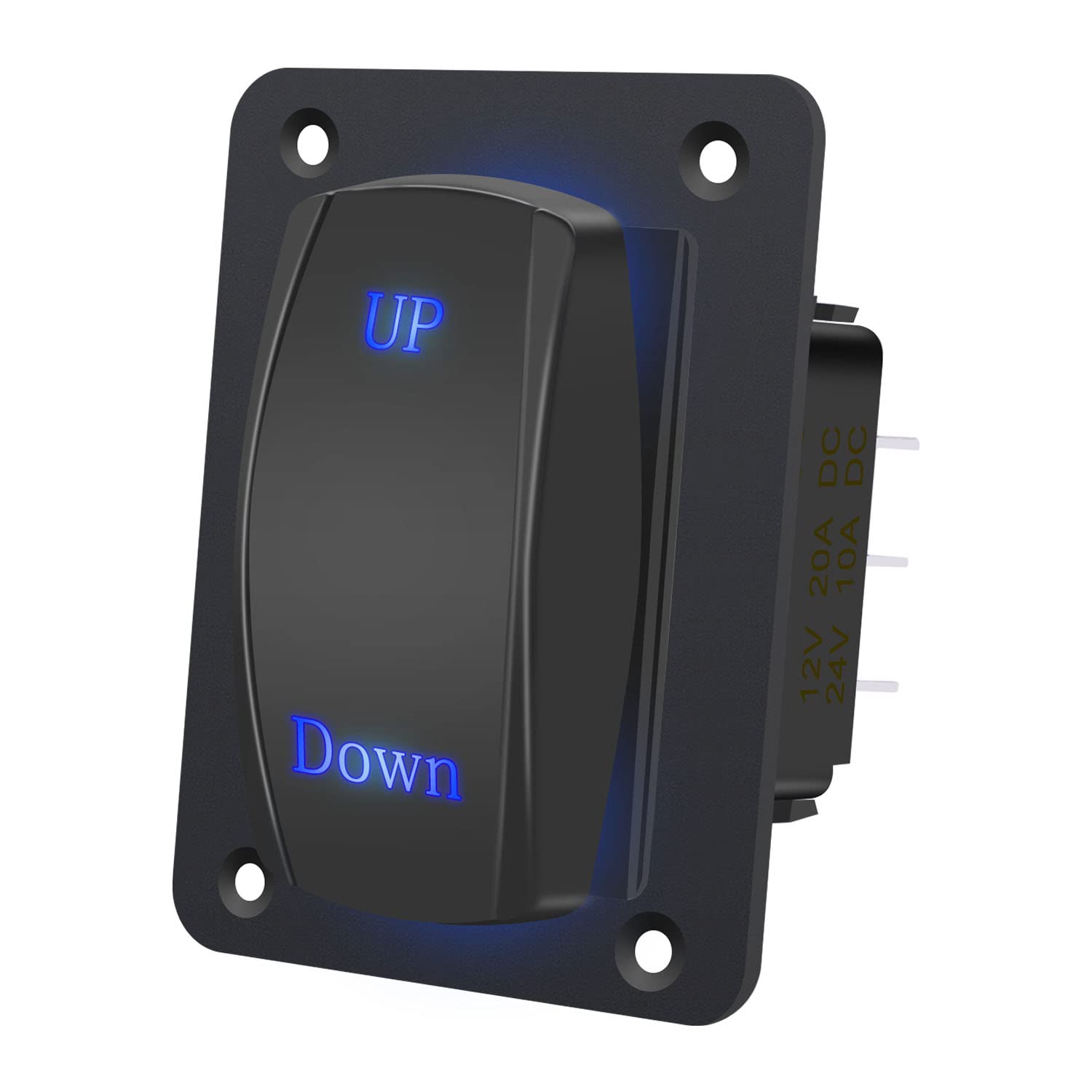 Mua Motor Polarity Reversing Rocker Switch Momentary 20A 12V DPDT 7Pin ...