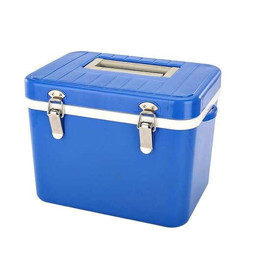 VOSAREA - Nevera de 8 litros con asa para Viaje de Coche, para ...