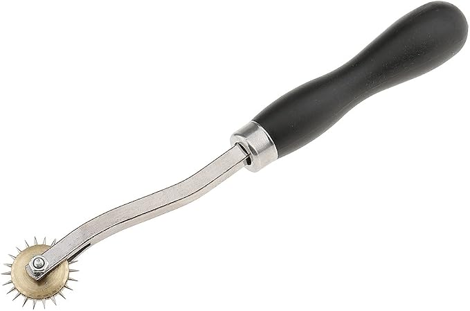 thumbnail image 2 of 1PC Practical Serrate Edge Pattern Tracer Tracing Wheel Tailor Stitch Marker Sewing Tool Kit With Wood Handle 4000380755300 2 of 14