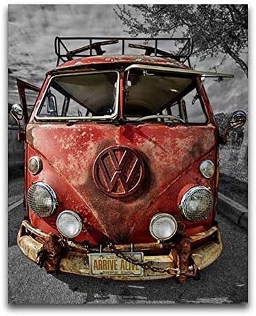DIY Full Diamond Painting Cross Stitch kit for Adults Home Decoration VW car