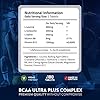 Bcaa Tablets - Ultra Strength 1407mg - 180 Tablets Massive 3 Months Supply - Elite 2:1:1 Branched Chain Amino Acids…