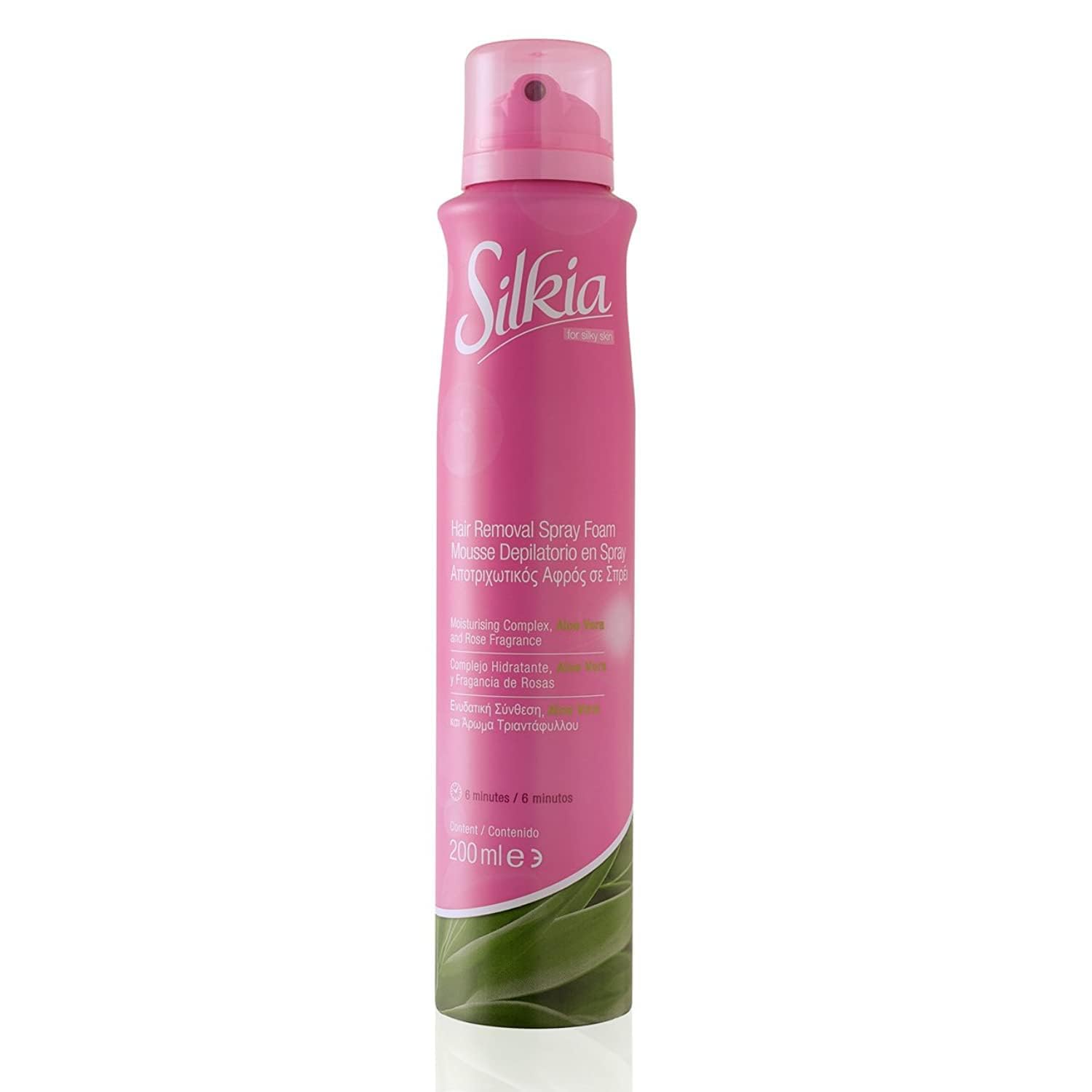 Silkia hair removal spray foam 200mls