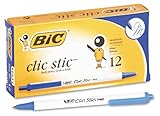 BICCSM11BE - BIC Clic Stic Ballpoint Retractable Pen