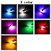 YaaGoo 12 Pack Compact Small Bulb License Plate Lights Lamp,T10 168 194 2825 W5W,Green,12pcs
