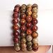 SHG Store 10mm Natural Round Picasso Jasper Gemstone Loose Beads Strand 15 Inch Beads for Jewelry Making