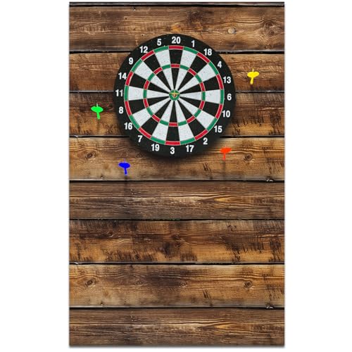 Felt Dart Board Wall Protector 36 x 24 Brown