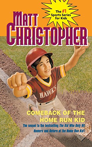 Comeback of the Home Run Kid (Matt Christopher Sports Fiction)