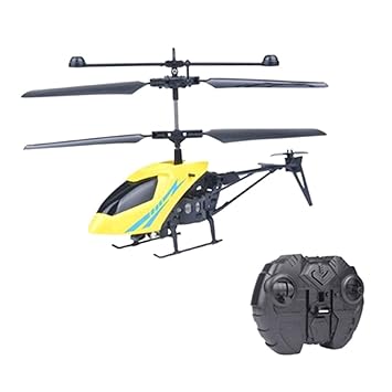 Fancyku Infrared Control Flying Helicopter with Remote Controller with Unbreakable Blades Infrared Sensor Helicopter Toys for Kids