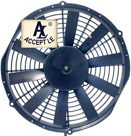 Accept-FAS21110B1 11" Straight Blade Low Profile Fan
