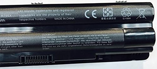 GHU Battery 87 Wh 9-Cell JWPHF R795x Compatible with Dell XPS Laptops 14 L401x 15 L502X L501X 17 L702X L701X 61YD0 P/N P11f 312-1123 312-1127 453-10186 J70W7 WHXY3 7800mah 11.1V - Image 5