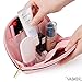 VASKER Makeup Bag Pouch Cosmetic Bag for Women (Pink)