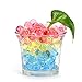 AINOLWAY High Elastic Water Beads Gel Pearls (40000pcs) Jelly Crystal Soil for Vase Fillers (9 Oz, Red)(14 Year+)