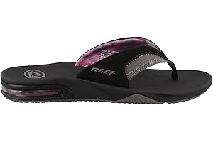 REEF Fanning Women's Bottle Opener Flip Flop, Arch Support, Durable Outsole, Water Friendly