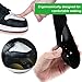 3 Pair Shoe Crease Protector Toe Box to Reduce, Anti-Wrinkle Protector, Against Shoe Creases, Men's 7-12/ Women's 5-8 (White, Black, Gray)