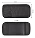 CD Visor Organizer for Car 12 Pocket CD Visor Holder (Black)