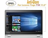 (2PCS Pack)Anti-Glare Anti-Scratch Whole Screen Protector Skin for Lenovo Yoga 710 11 2-in-1 11.6