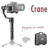 Zhiyun Crane V2 3-Axis Handheld Gimbal Stabilizer for DSLR Mirrorless Cameras up to 3.96 lbs, i.e. Canon M, Sony A7, Nikon J，Panasonic Lumix (Updated Version)