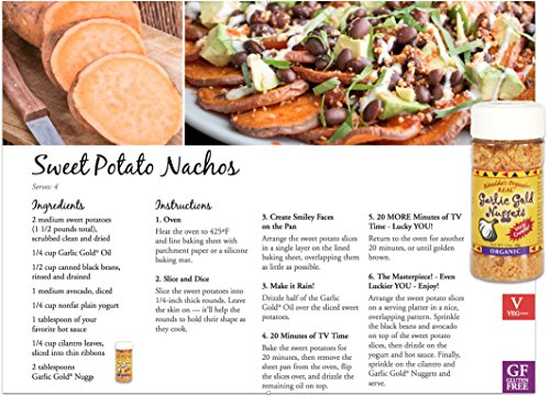 image for USDA Organic Garlic Gold Nuggets, Roasted Organic Garlic Seasoning Gra