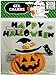 Happy Halloween Jack-O-Lantern Gel Window Clings
