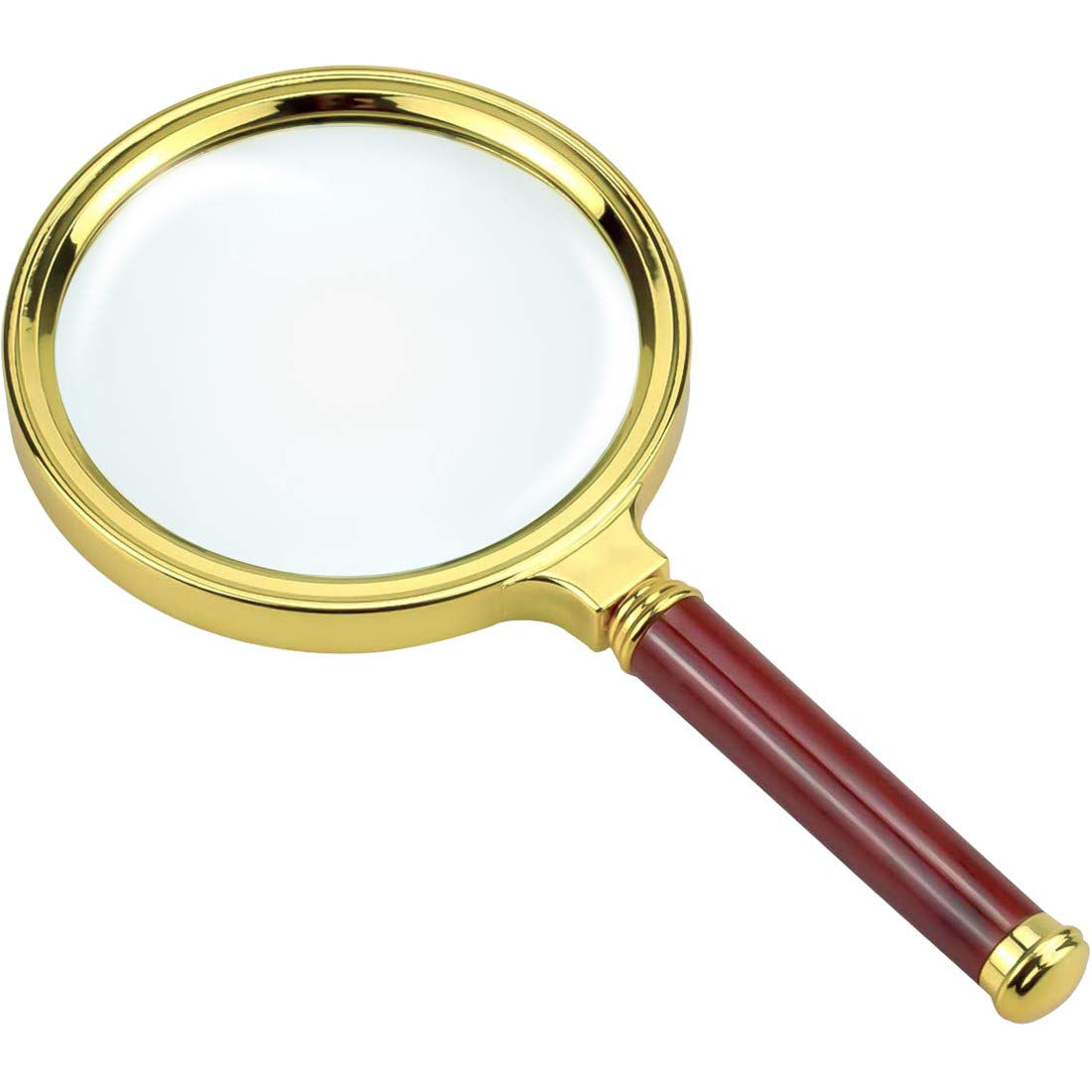 LoveSelfy Magnifying Glass 10x Large Handheld Magnifier Reading Book Hobbies Jewellers Seniors Kids