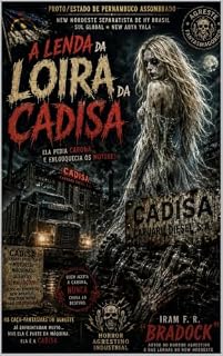 Livro A LENDA DA LOIRA DA CADISA: Horror/Agrestino/Industrial (Pós/Punk)