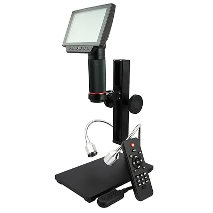 5 Zoll Screen Digital Microscope ADSM302 HDMI Mikroskop 3MP Video Aufnahme Lupe IR-Fernbedienung für PCB Reparatur