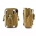 Tactical MOLLE Pouch EDC Utility Waist Belt Gadget Gear Bag Tool Organizer with Cell Phone Holster Holder VEBox (Khaki)