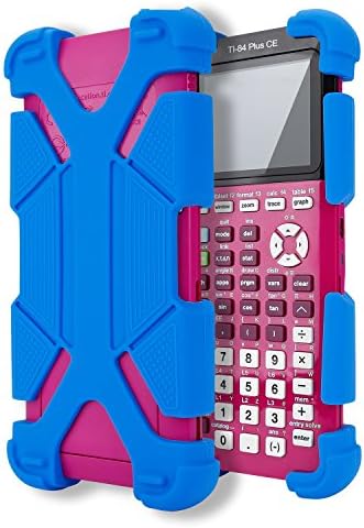 For TI-84 Plus CE, Anti-Drop Silicone Cover Case for Texas Instruments TI-84 Plus CE Graphing Calculator