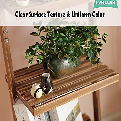 HYNAWIN Book Shelf 6Tier Ladder ShelfPlant Stand Storage Organizer