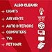 Magic Dust Wonder Sponge - 2 Pack - Blinds Fans Lampshades Baseboards Pet Hair TV's Computer Electronics Auto Remover