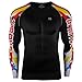 Zipravs Compression Shirts For Men Long Sleeve Crossfit Jiu Jitsu Base Layer