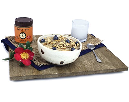 Wellnut Farms Rich and Creamy Non GMO Walnut Butter with Omega 3, Original, 11 Ounce