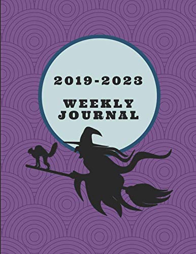 2019-2023 Weekly Journal: Witch Themed To-Do List Diary by 
