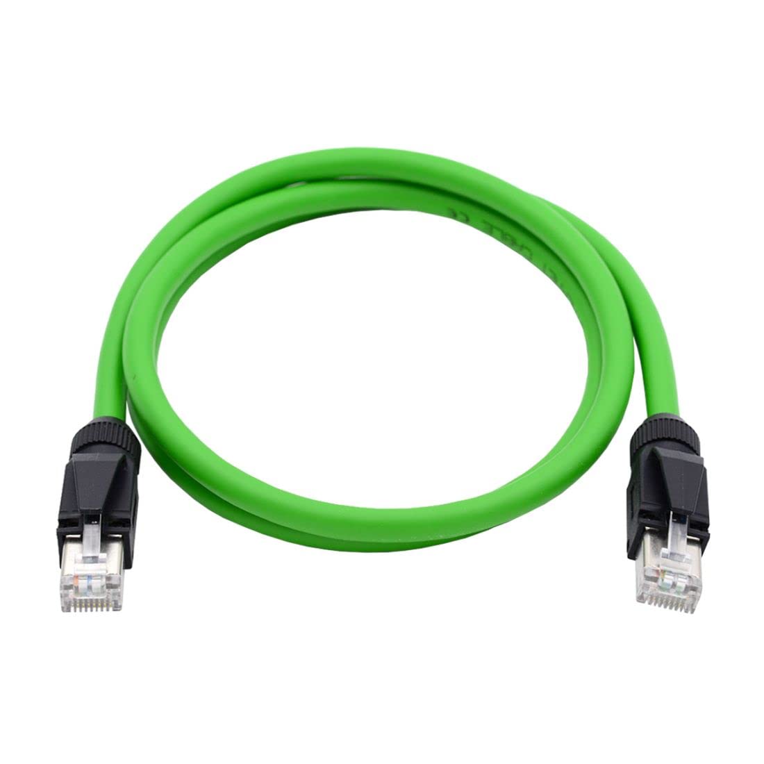 CY RJ45 Cat6 Cable, High Flex Robotic RJ45 Cat6 Ethernet Network LAN Cable Patch Cable 1000 Mbps for Router Automation 1.0 m