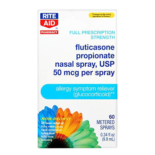 Rite Aid Allergy Relief Fluticasone Propionate Nasal Spray, 50mcg 60