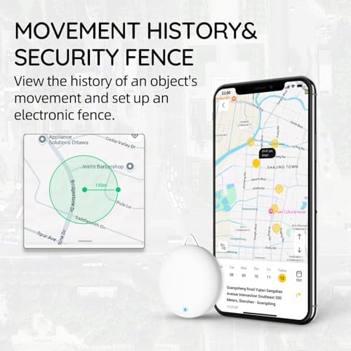 LNCOON Mini GPS Tracker for Vehicles Without Subscription Car Locator No Monthly Fee Hidden Device with App Tracking Playback Positioning Frequency Every 5Mins