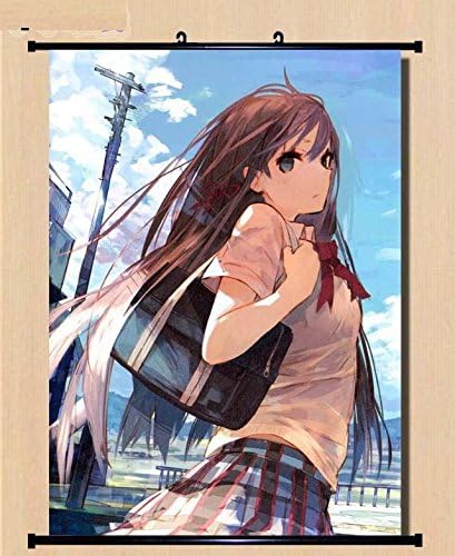 CoSmileHome Decor Anime My Teen Romantic Comedy Snafu/My Youth Romantic Comedy is Wrong as I Expected Yukinoshita Yukino Hachiman Hikigaya Scroll Poster 23.6x31.5 Inches-011L