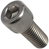1/4-20 x 1 Socket Head Cap Screws, Full Thread, Allen Socket Drive, Stainless Steel 18-8, Bright Finish, Quantity 25 Pieces