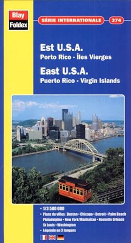 Download Carte routière et touristique : U.S.A. Est - Porto-Rico - Îles Vierges, N° 374 (avec un index) PDF